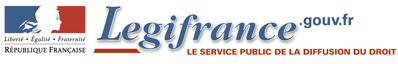 Logo Legifrance